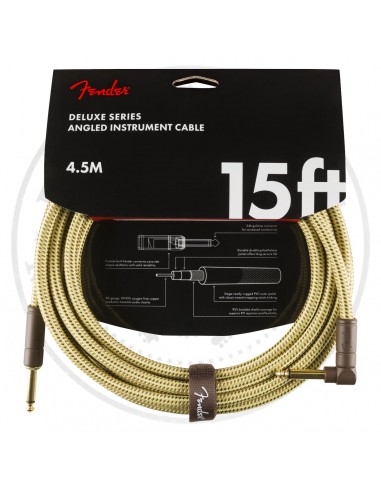 Fender Cable Deluxe 15' Angl TWD