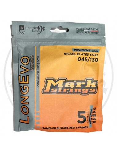 Markbass Strings Longevo Series Coated Nickel Plated Steel 45-130